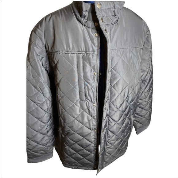 NWT‎ The Plus Project 2X navy lightweight filled quilted plus-size winter coat - Picture 10 of 11